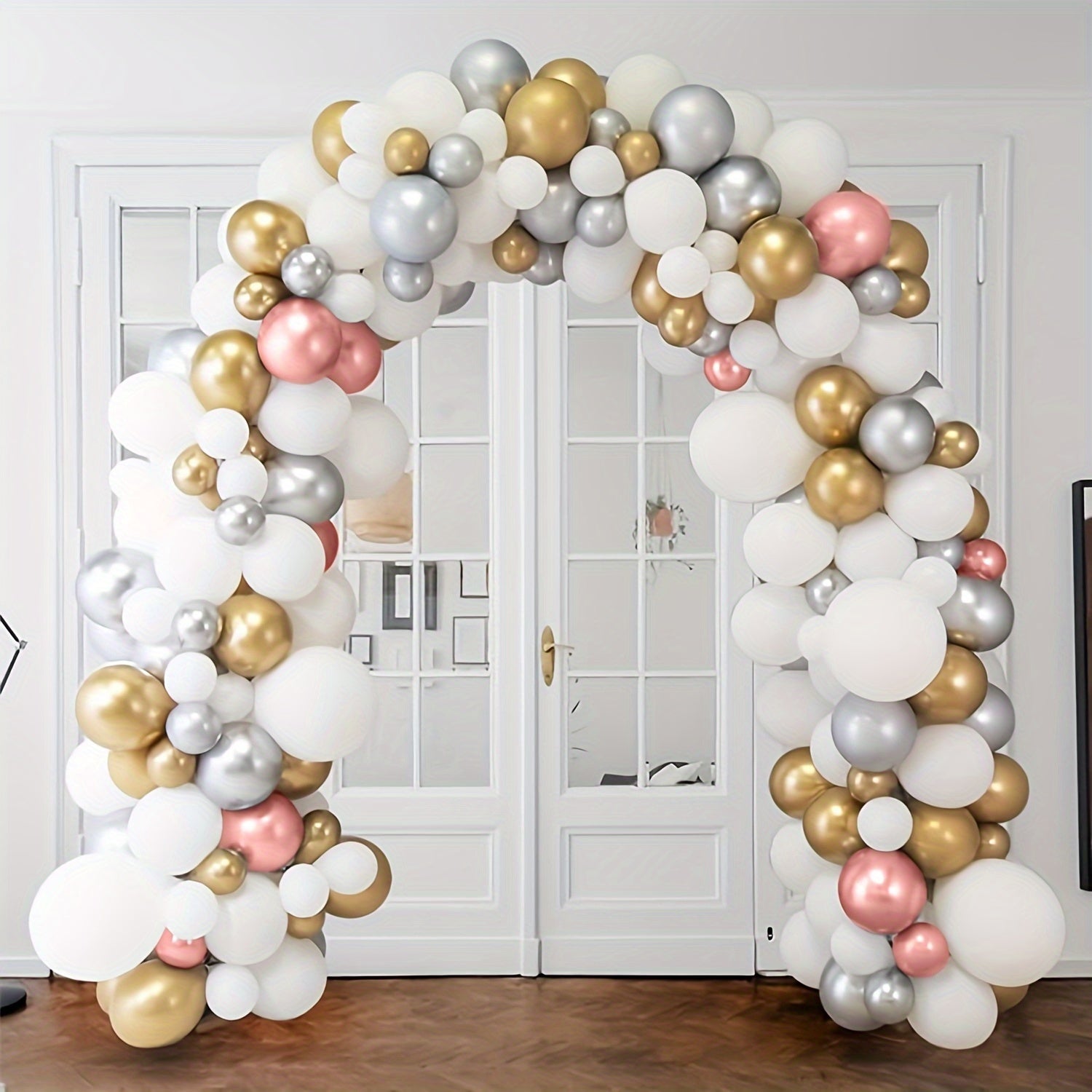 Balloon Garland Arch Kit for Wedding Anniversary Graduation Holiday Celebration