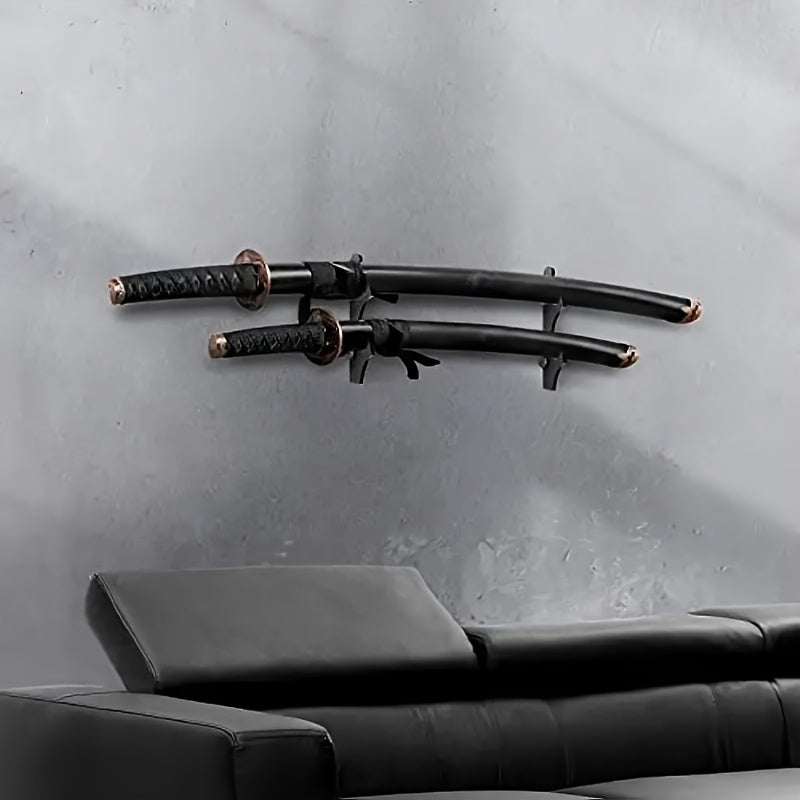 Wall Mounted Lightsaber Stand Sword Display Rack For 1-2 Swords