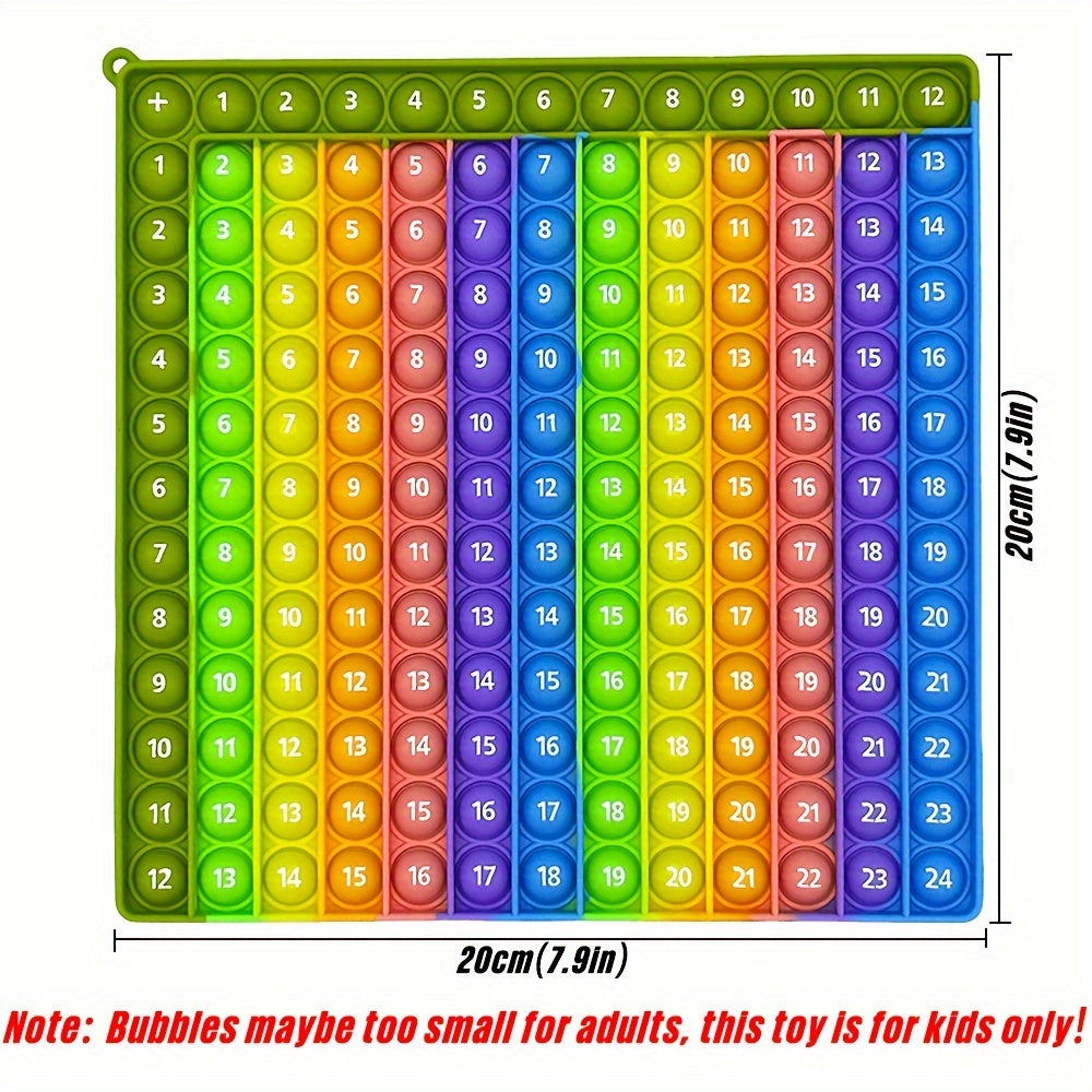 Legendstar Silicone Math Fidget Toys & Practice Chart