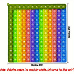 Legendstar Silicone Math Fidget Toys & Practice Chart
