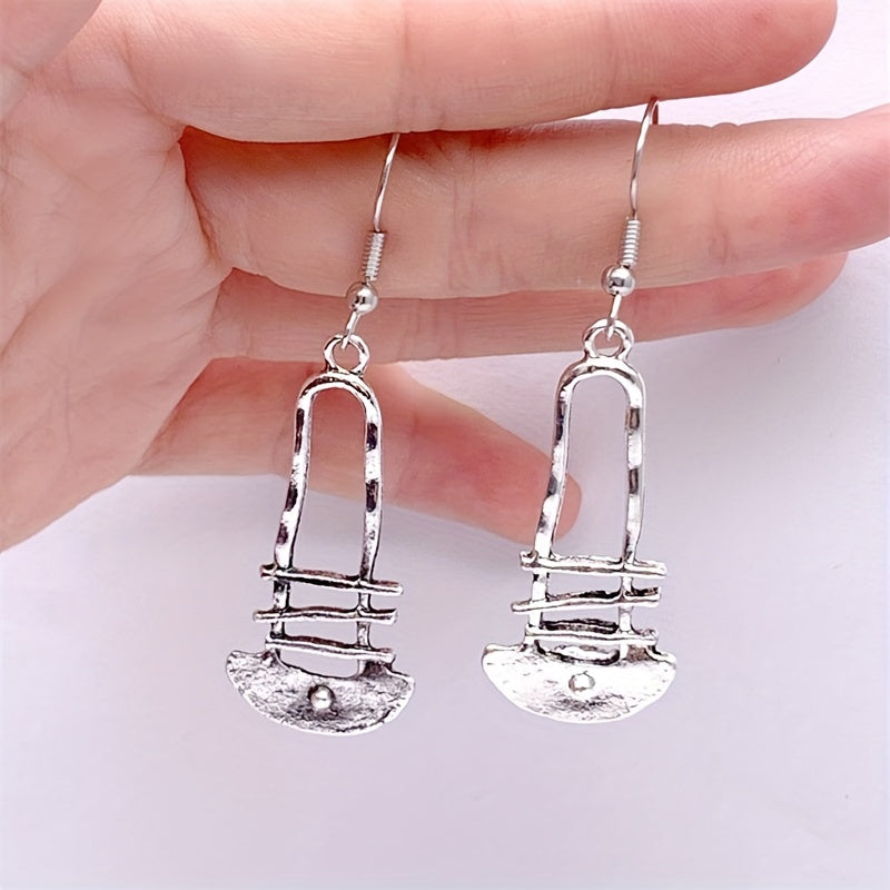 Boho Geometric Pendant Earrings Charm Jewelry