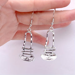 Boho Geometric Pendant Earrings Charm Jewelry