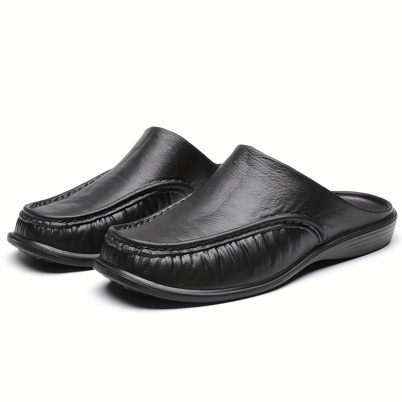 Men's Closed Toe Non Slip Wear-resistant Slippers