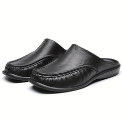 Men's Closed Toe Non Slip Wear-resistant Slippers