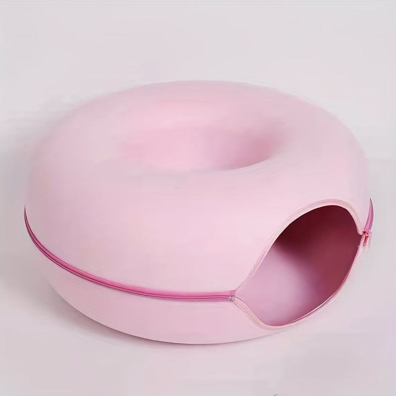Interactive Cat Tunnel Bed Lightweight & Scratch Resistant Cat Nest