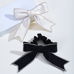 Rhinestone Crystal Bow Hair Tie Hair Clip Hair Accessories