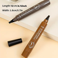 Waterproof Gray Brown Tint Eyebrow Pen Long Lasting Tattoos