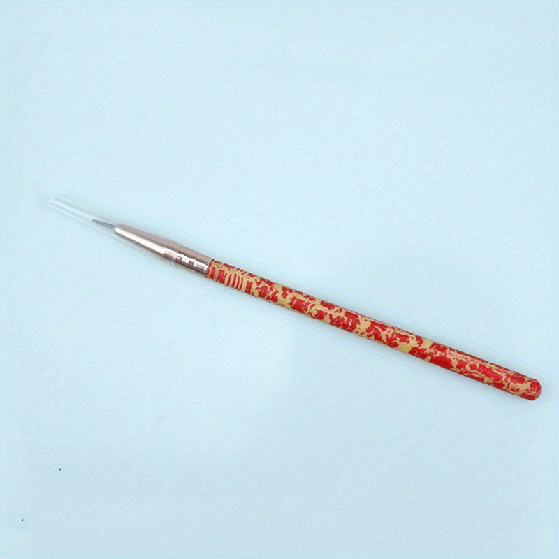 Ultra Fine Gel Eyeliner Brush Wooden Handle