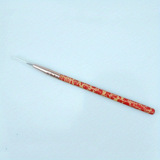 Ultra Fine Gel Eyeliner Brush Wooden Handle