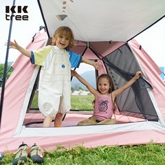 Portable Folding Canopy Fully Automatic Camping Tent for 3-4 People