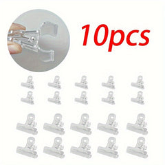 10 Pcs Storage Folder Label Office Supplies Metal Spring
