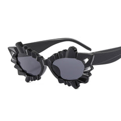 Y2K Irregular Flower Sunglasses Jelly Gradient UV400