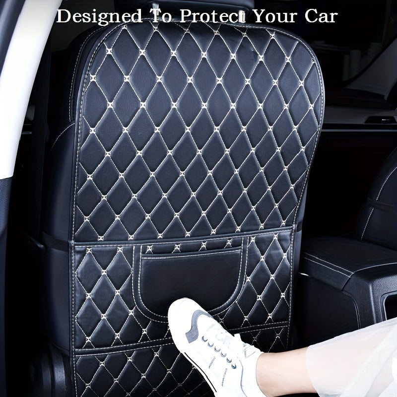 1pc Car Seat Back Anti Kick Pad Protector Cover Kids Car Back Seat Anti Dirty