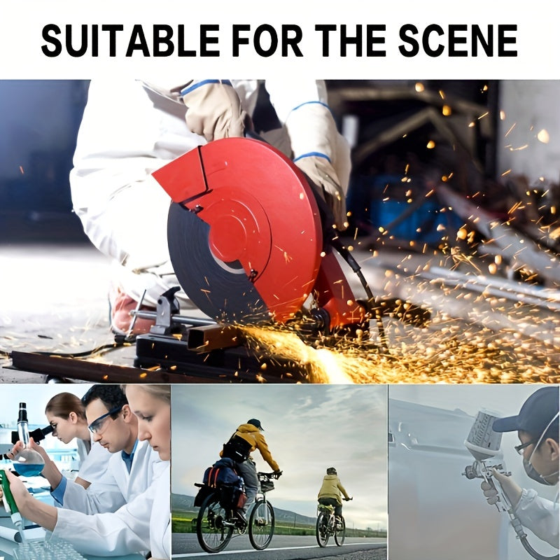 Anti Fog Safety Goggles Wide View Adjustable Chemical Splash Eyewear