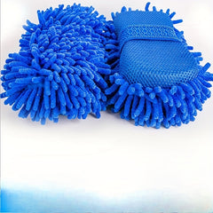 Chenille Car Wash Sponge Gloves Bear Paw