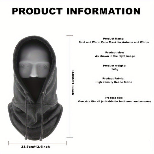 Winter Cycling Hat Windproof Fleece Warm Hat