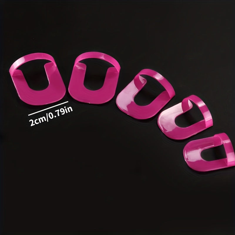 26pcs U Curve Nail Protector Set for Perfect Nail Art