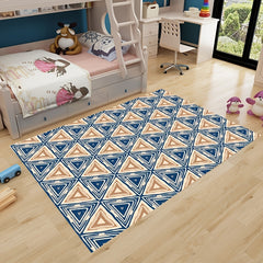Fluffy Faux Wool Area Rug Modern Large Carpet Anti-fouling