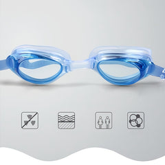 HD Waterproof Swim Goggles for Clear Vision Underwater