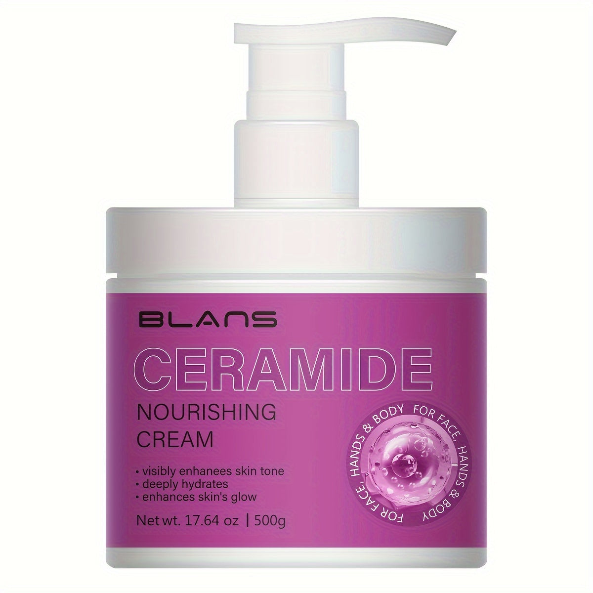 500G Ceramide Moisturizer Healthy Skin Barrier Soothing Nourishing