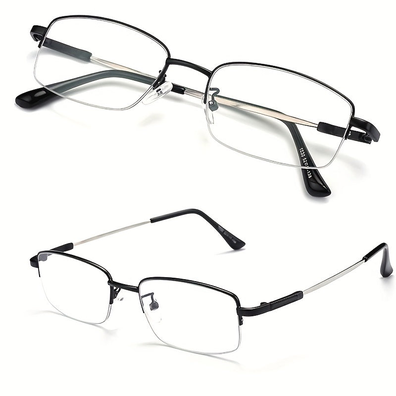 Men's Intelligent Zoom Progressive Presbyopia Glasses