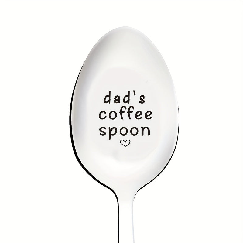 Dad's Coffee Spoon Engraved Gift For Men Kitchen Stuff Kitchen Supplies