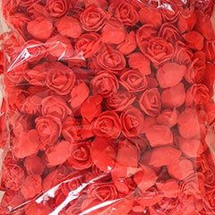 50pcs Artificial Foam Roses for Weddings Home Decor Scrapbooking DIY