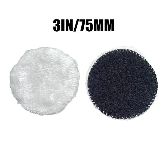 Wool Polishing Discs Set for Car Waxing & Buffing - 5 Sizes
