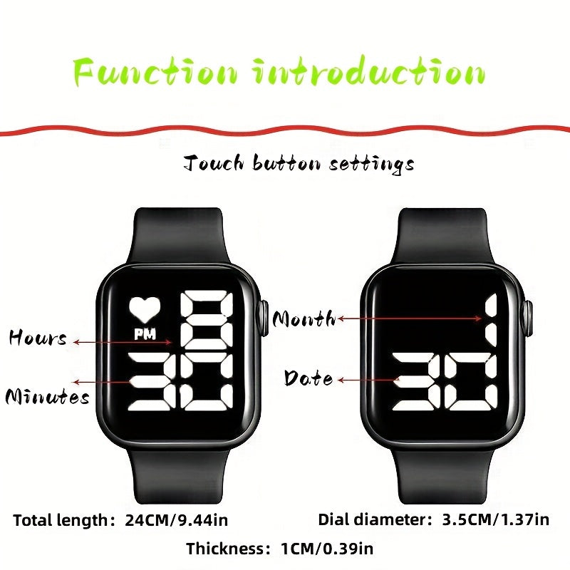 Kids Electronic Watch Waterproof Sports Watch