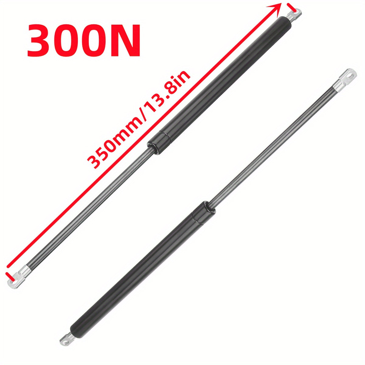 2pcs 300N 300 600mm Car Struts Boost Performance & Comfort
