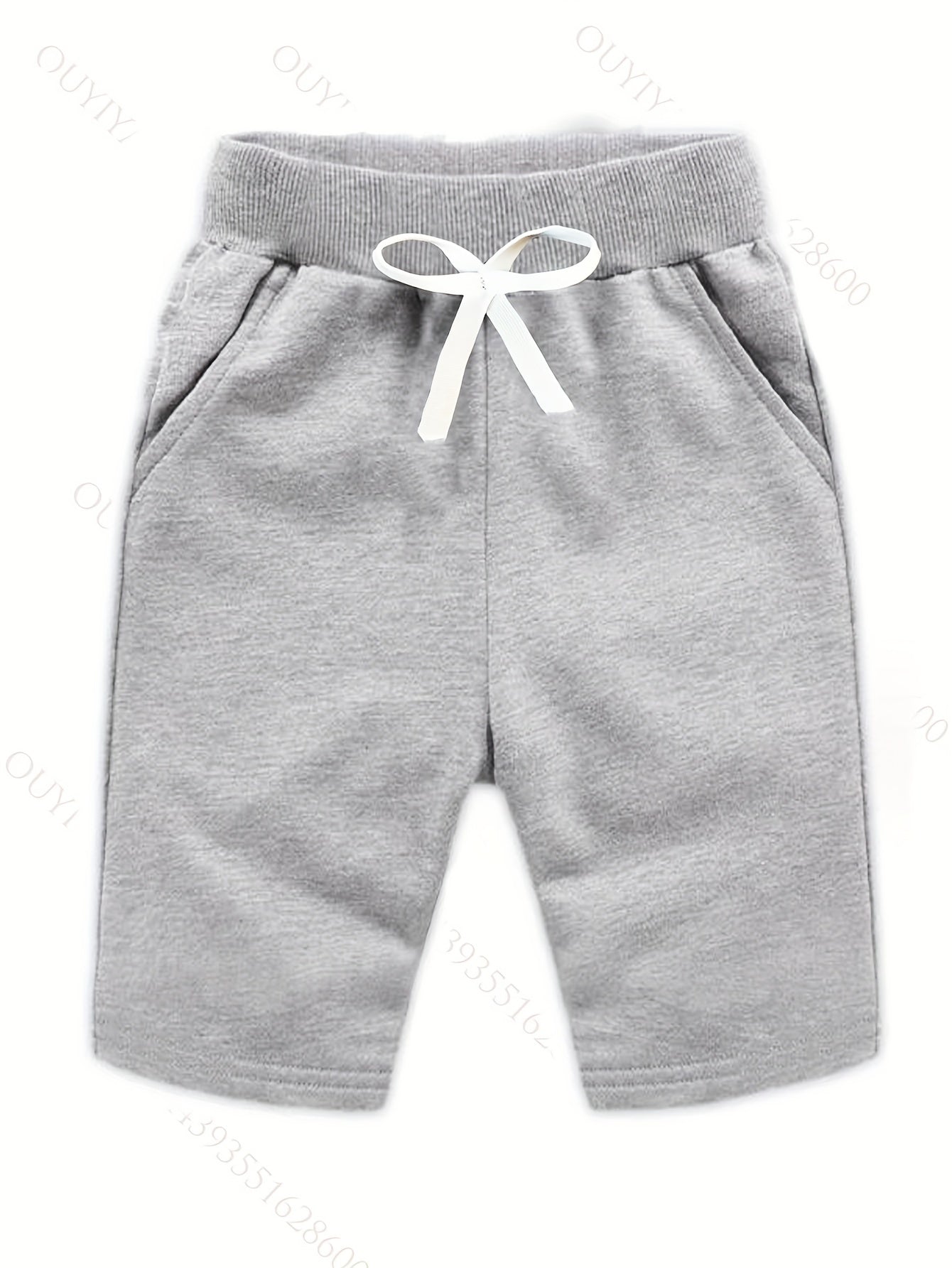 Boys Sports Shorts Drawstring Waist Soft Comfortable Breathable Summer