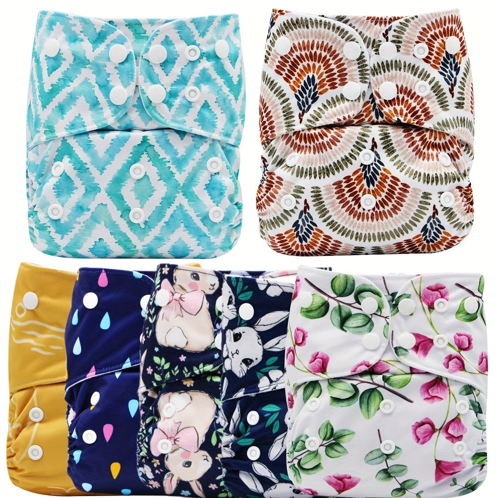 Print Baby Reusable Cloth Diaper
