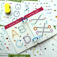 Educational Painting Magic Practice Book for Kids 3-8 Years Old