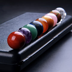 10pcs Colorful Crystal Stone Ball Ornaments 20mm