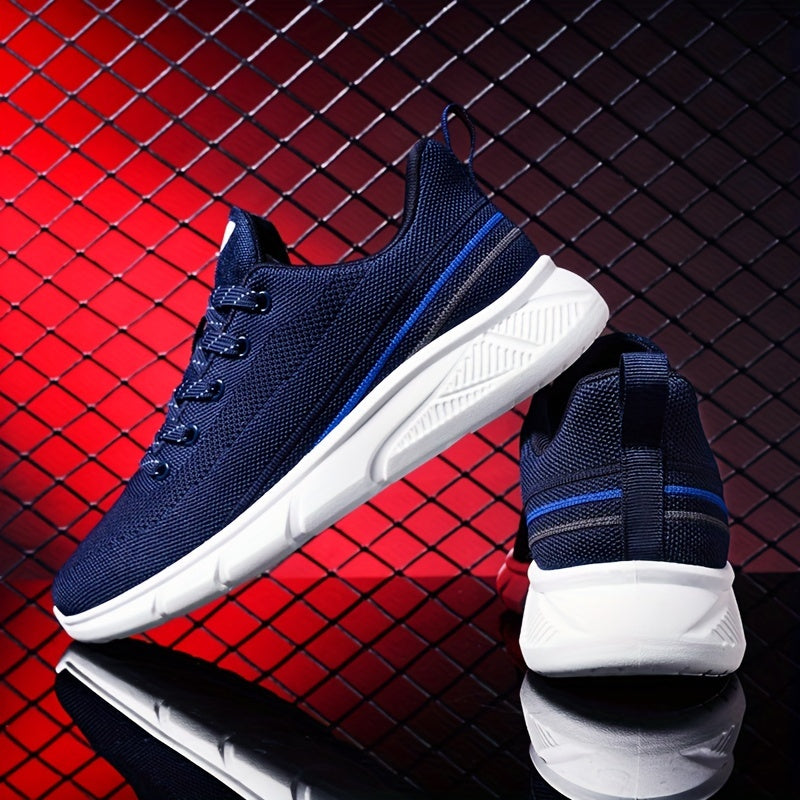 Women's Breathable Mesh Sneakers Low Top Lace Up Sport Running Walking Shoes