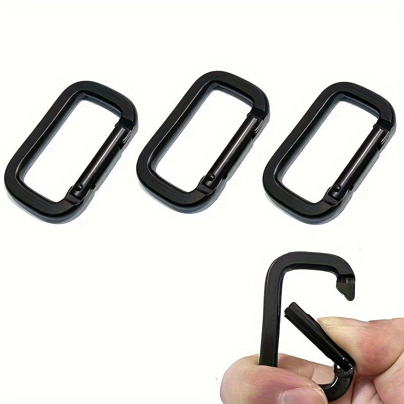 10pcs Aluminum Square Buckle Bag Backpack Outdoor Camping Hiking Travel