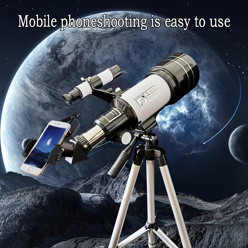 F30070M HD Astronomical Telescope Tripod Moon Observation Bird Watching Gift