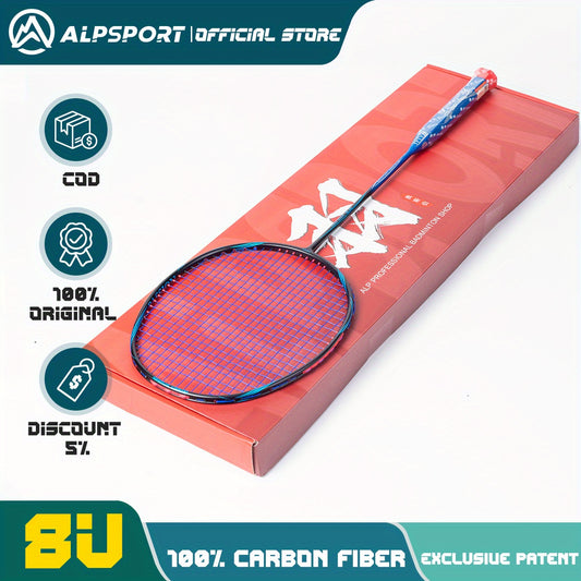 Carbon Pro Offensive Badminton Racket for Training