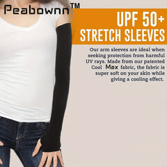 Compression Arm Sleeves Cooling UV Sun Protection Tattoo Cover Up Sports Sleeve