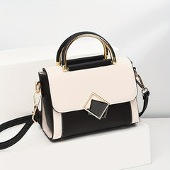 Classic Flap Crossbody Bag PU Leather Versatile Shoulder Bag