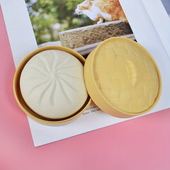 Steamed Bun Squeeze Toy with Steamer Set