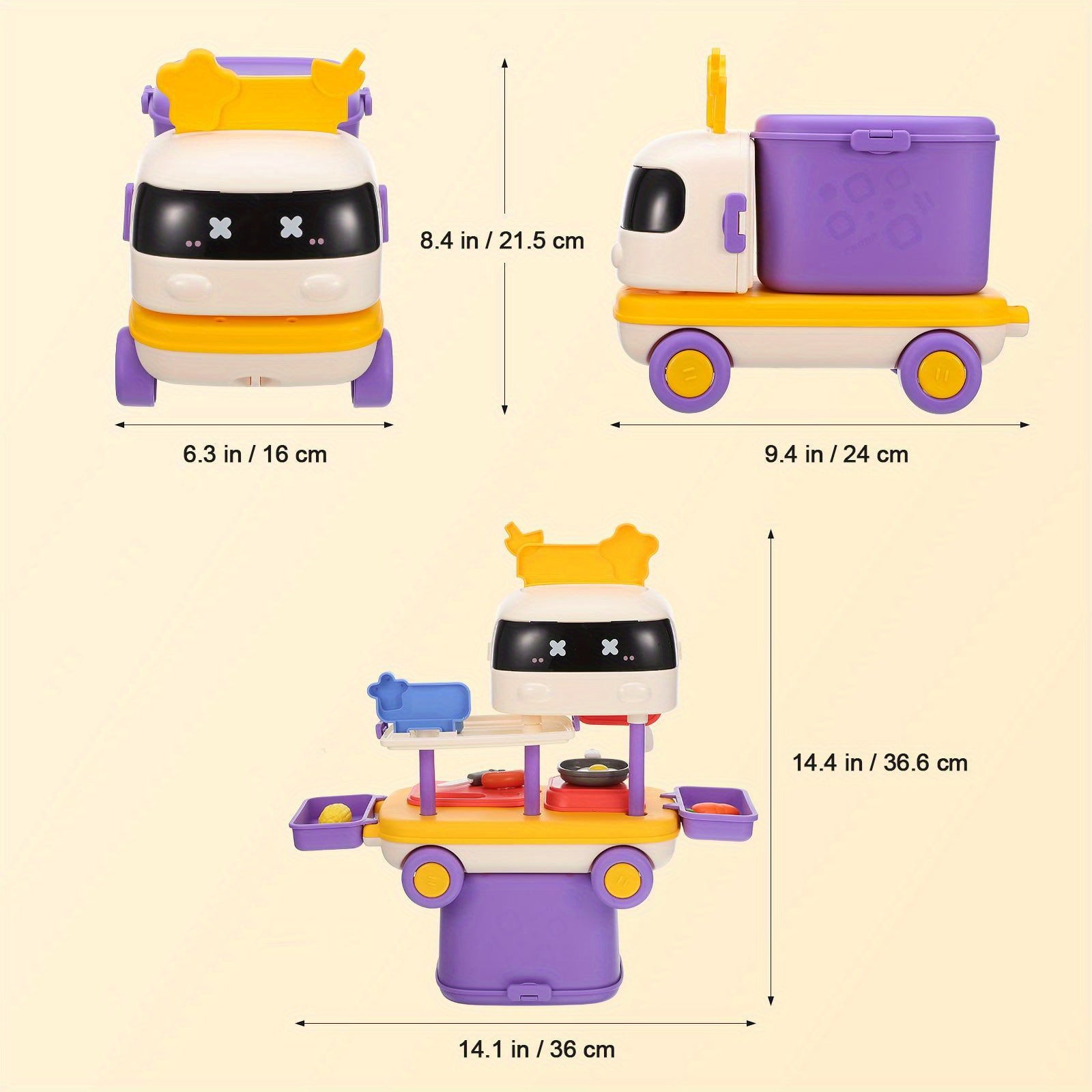 Toy Storage Box Set - Colorful Box Packaging