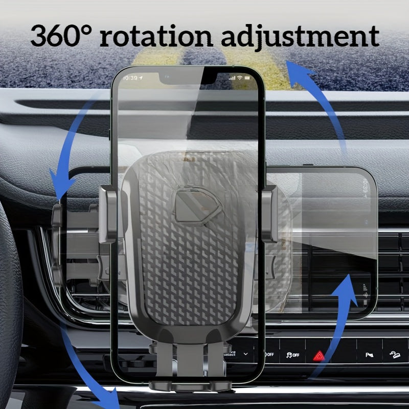 Car Air Vent Phone Mount Holder Metal Hook Air Vent Compatible With All Phones