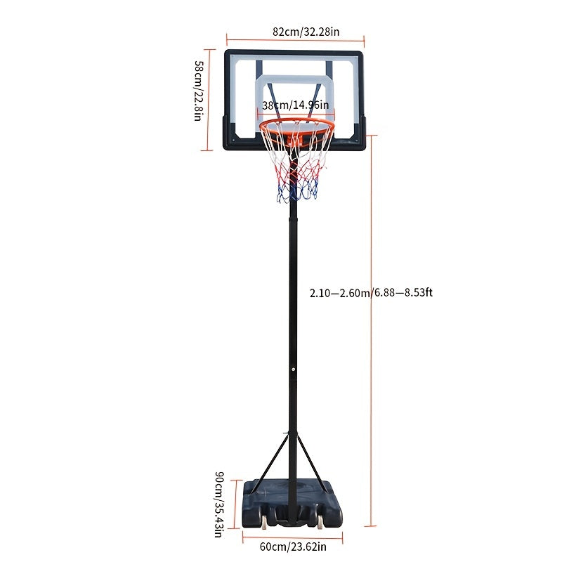 Leisure Basketball Rack Indoor/Outdoor Basketball Frame Training Shooter