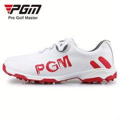 PGM Men's Spiked Golf Shoes Breathable Non Slip