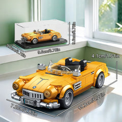 313pcs Vintage Car Building Blocks Set Movie Themed Toy