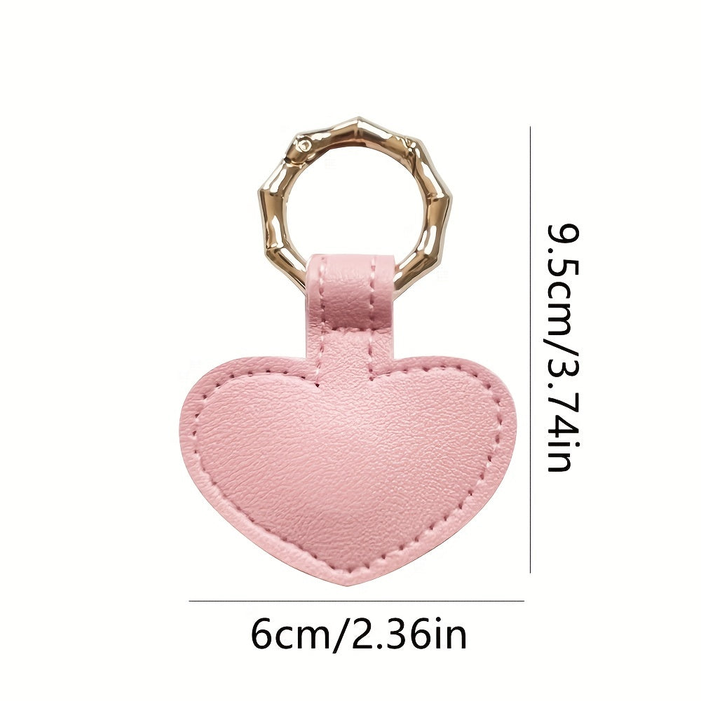 Heart Shaped Magnetic Cap Clip Leather Handbag Storage Clip