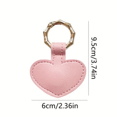 Heart Shaped Magnetic Cap Clip Leather Handbag Storage Clip