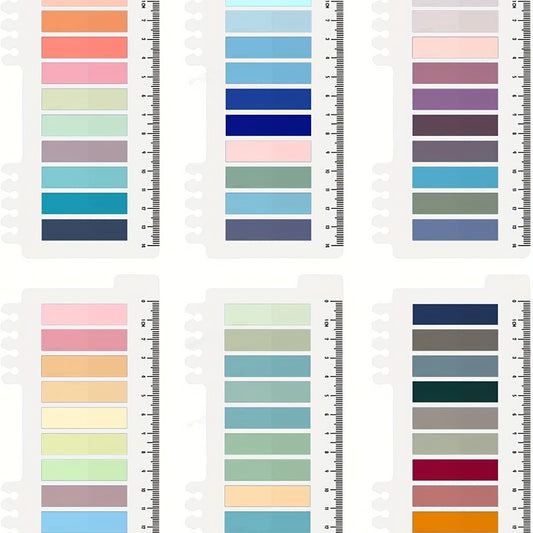 1200 Sticky Index Labels Page Markers Colored Book Labels