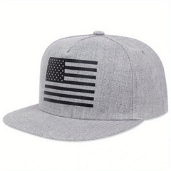 Men's American Flag Baseball Cap Adjustable Casual Hat Spring Autumn Summer